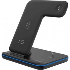 Canyon 3-in-1 Wireless charging station WS-302 Black (CNS-WCS302B)