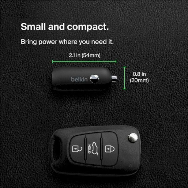 Belkin 30W PD USB-C – USB-C cable Black
