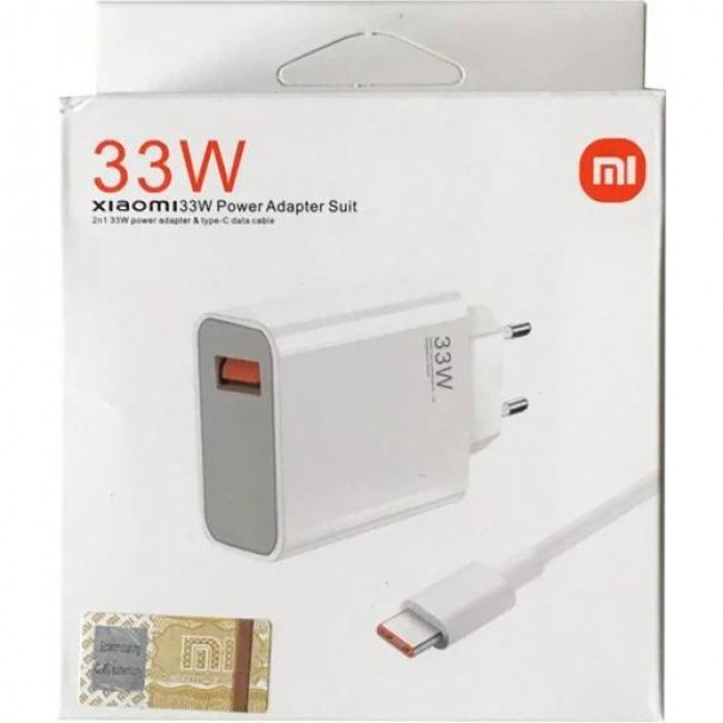 Xiaomi 33W Charging Combo Type-A White + USB-C (BHR6039EU)