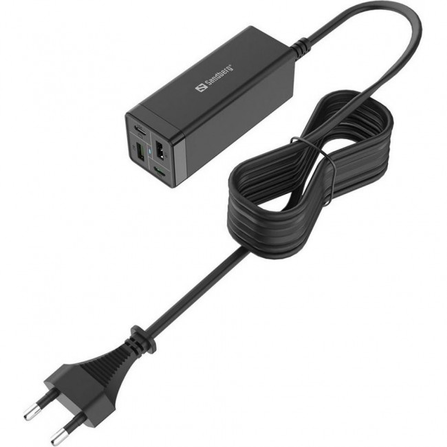 Sandberg 4-in-1 Charger 2xUSB-C 2xUSB-A 65W Black (441-45)
