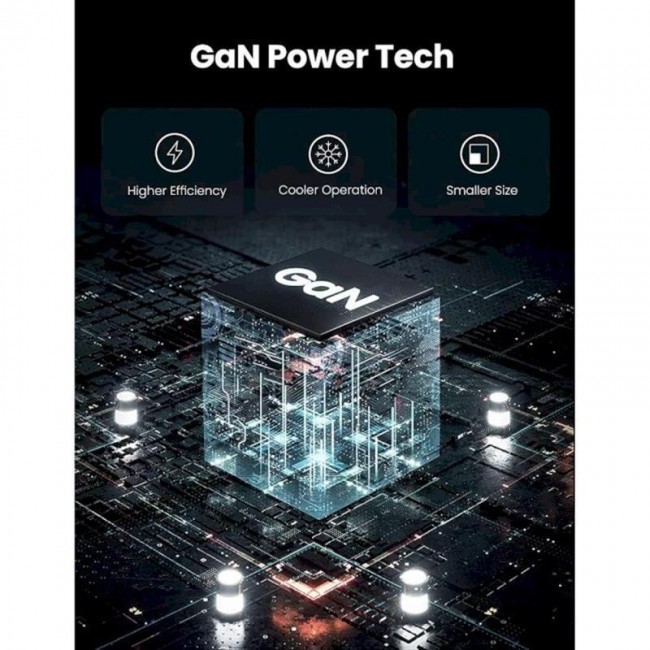 UGREEN 65W Type-C PD GaN Charger Black (70817)