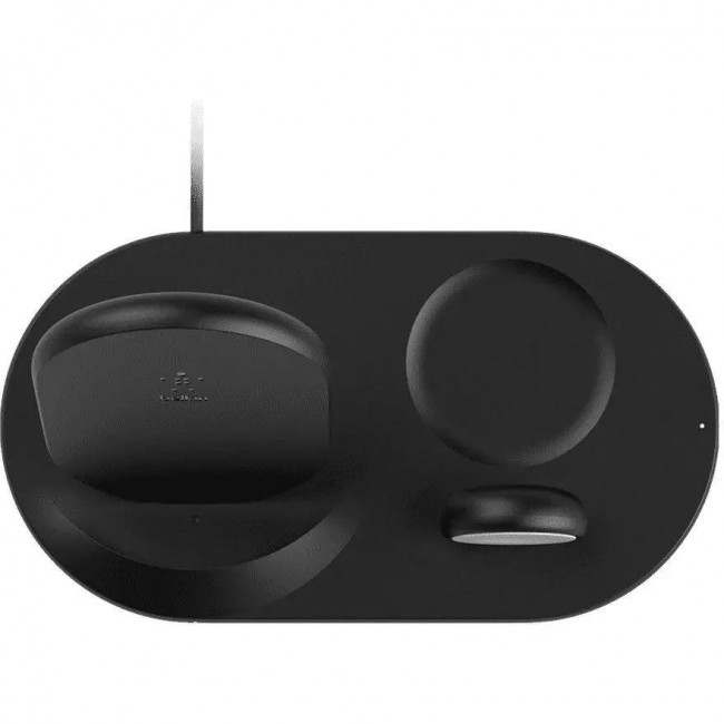 Belkin Boost Up 3-in-1 Wireless Charger Black (WIZ001VFBK)