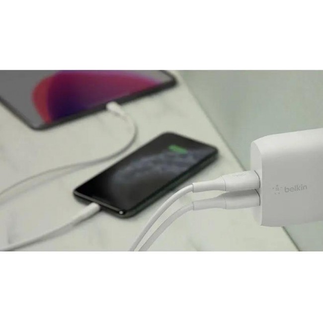 Belkin Boost Up Charge Dual USB-A Home Charger + USB-A/USB-C (WCE001VF1MWH)