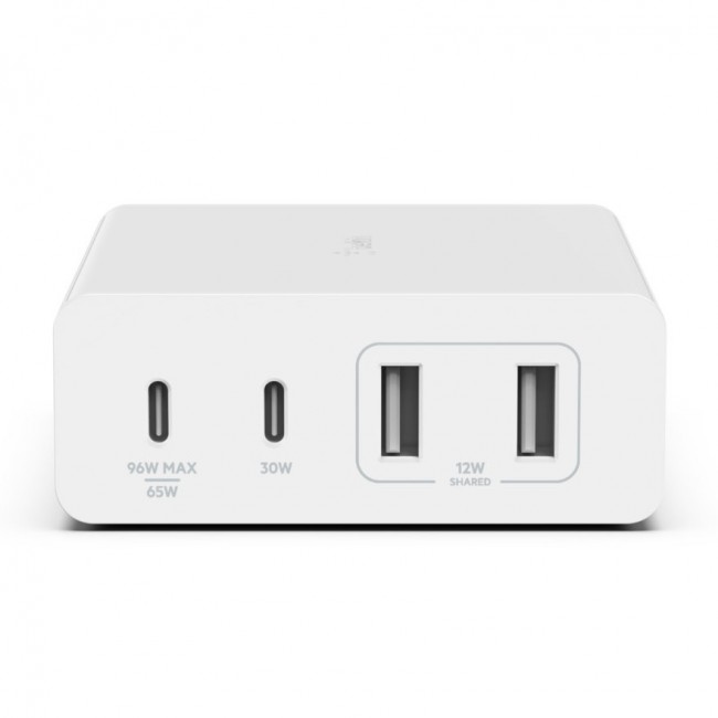 Belkin Boost Up Charge Pro GaN 4-Ports Charger 108W White (WCH010VFWH)