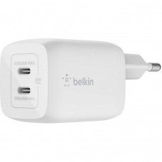 Belkin Boost Up Charge Pro GaN Dual USB-C Charger 65W White (WCH013VFWH)