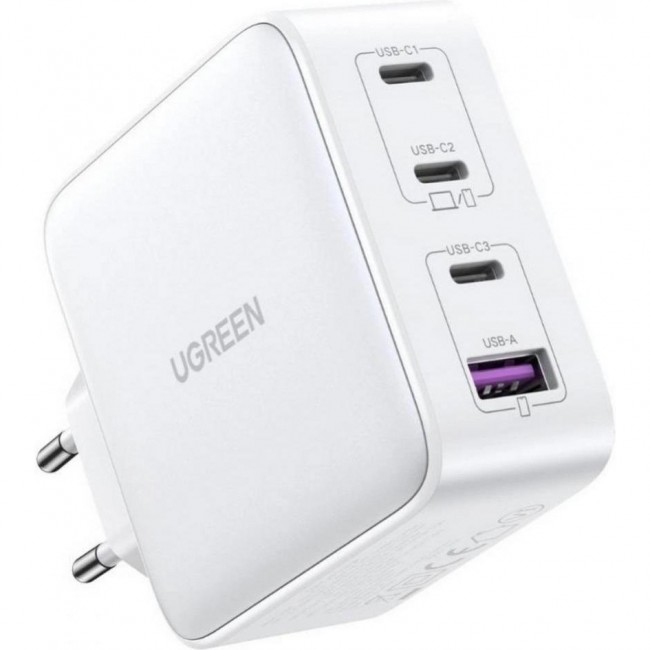 UGREEN CD226 100W Wall Charger White (15337)