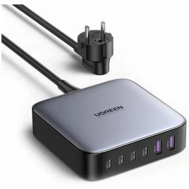 UGREEN CD271 200W Nexode 2m GaN Desktop Charger Gray (40914)