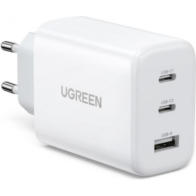 UGREEN CD275 65W Wall Charger White (90496)
