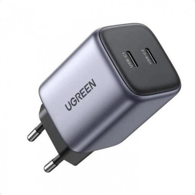 UGREEN CD294 Nexode 45W USB 2xType-C PD3.0 QC4.0 Charger Space Gray (90573)