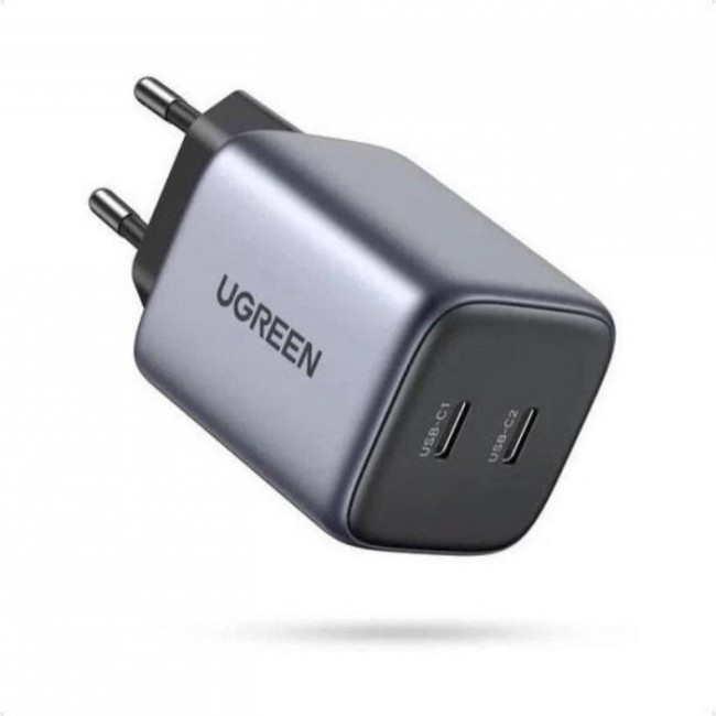 UGREEN CD294 Nexode 45W USB 2xType-C PD3.0 QC4.0 Charger Space Gray (90573)