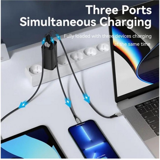 Vention GaN Fast Charging  65W Black (FEDB0-EU)