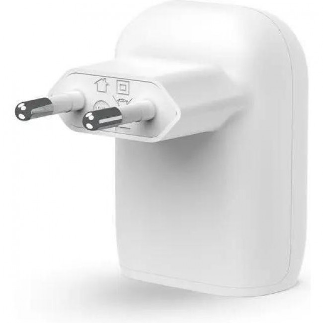 Belkin Home Charger 30W PD PPS USB-С - Lightning (WCA005VF1MWH-B5)
