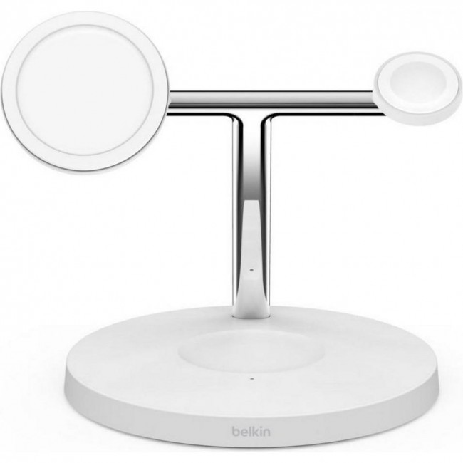Belkin MagSafe 3in1 Wireless Charger, white (WIZ017VFWH)