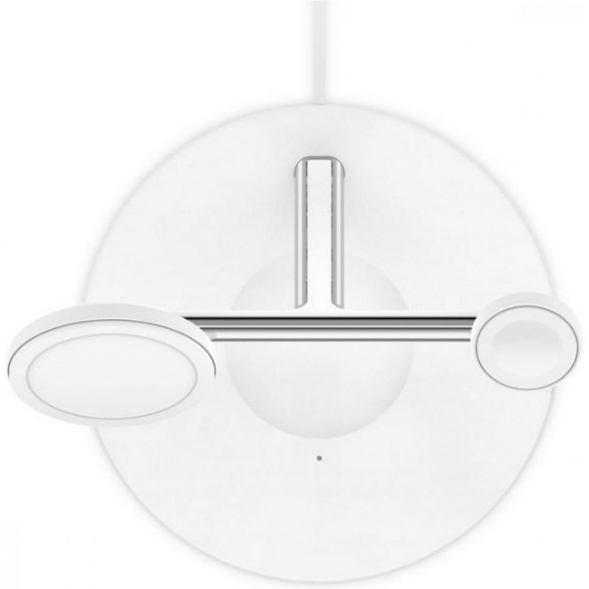 Belkin MagSafe 3in1 Wireless Charger, white (WIZ017VFWH)