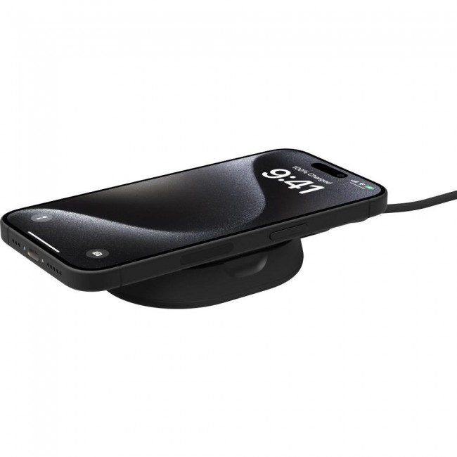 Belkin Magnetic Wireless Charging Stand Qi2 15W Black (WIA008BTBK)