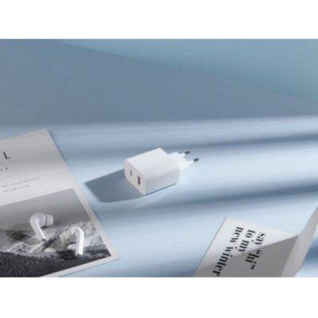 Xiaomi Mi 33W Wall Charger (Type-A+Type-C) EU White (BHR4996GL)
