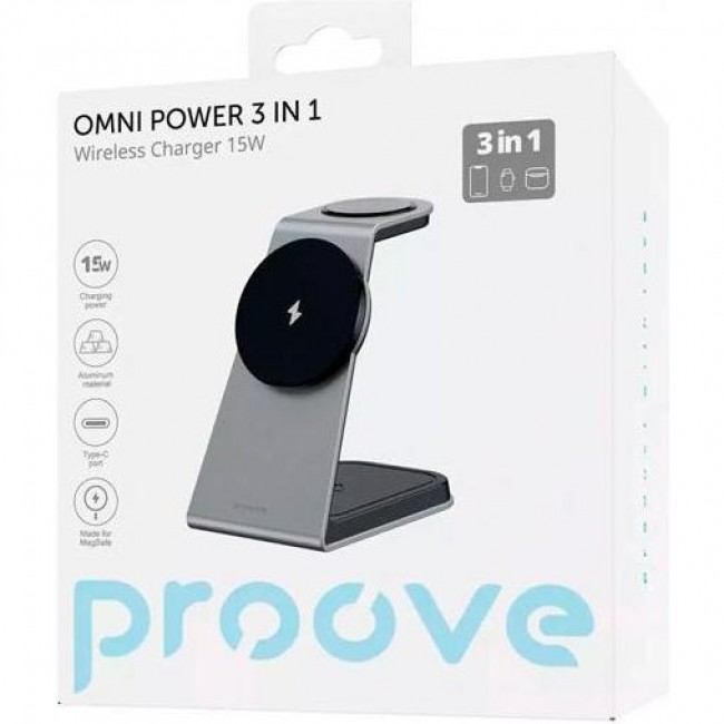 Proove Omni Power 3 in 1 Grey (WSOP15020003)
