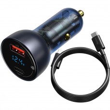Baseus Particular QC4.0 PD3.0 PPS USB + Type-C 65W 5A + Type-C/Type-C Black (TZCCKX-0G)