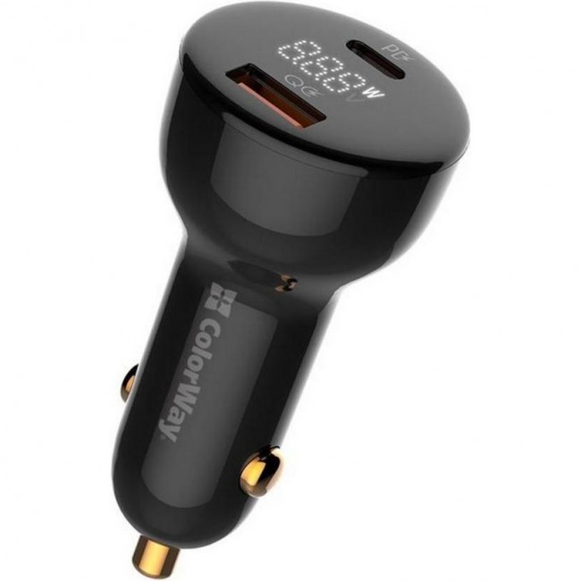 ColorWay Power Delivery Port PPS USB Black (CW-CHA044PD-BK)