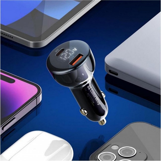 ColorWay Power Delivery Port PPS USB Black (CW-CHA044PD-BK)