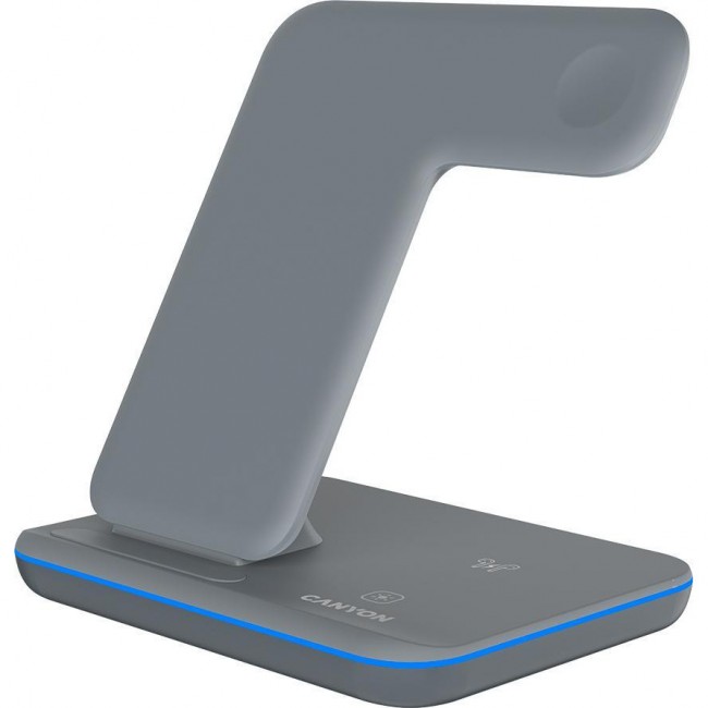 Canyon WS-303 Wireless Charging Station Dark Gray (CNS-WCS303DG)