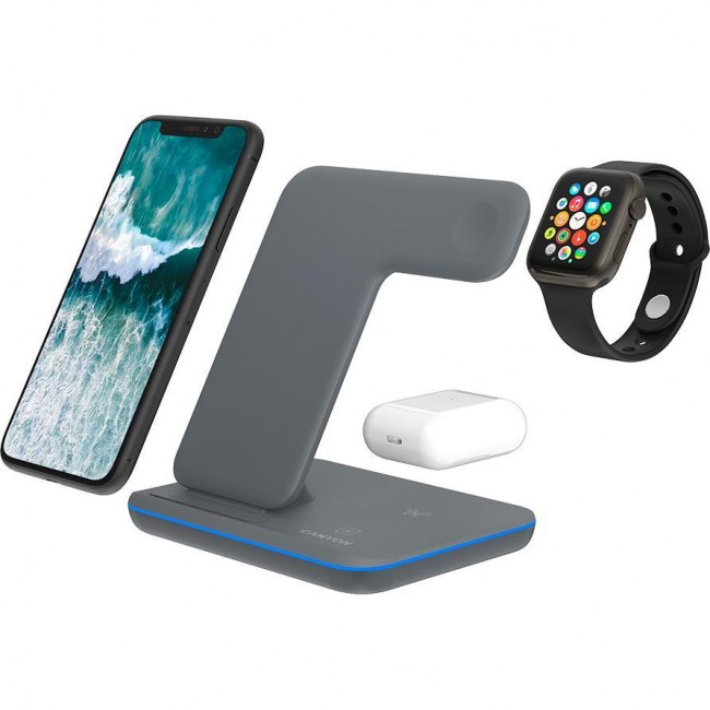 Canyon WS-303 Wireless Charging Station Dark Gray (CNS-WCS303DG)