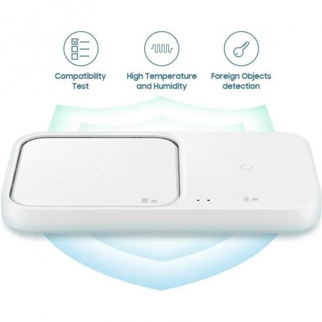 Samsung Wireless Charger Duo EP-P5400 w/o TA White (EP-P5400BWEG)