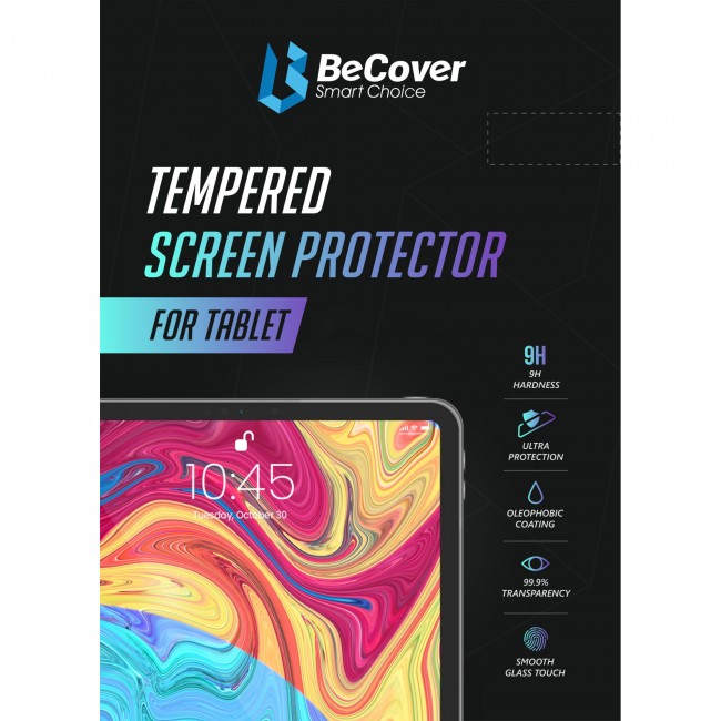 Стекло защитное BeCover Xiaomi Redmi Pad 1061" 2022 (708100)