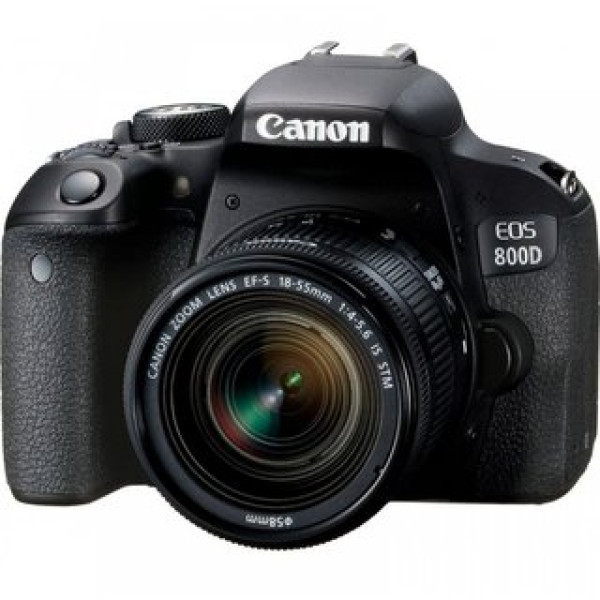 Зеркальный фотоаппарат Canon EOS 800D kit (18-55mm) IS STM
