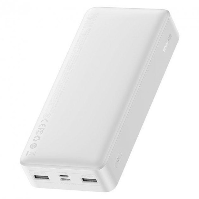 Baseus Bipow Digital Display Powerbank 15W 20000mAh White (PPDML-J02)