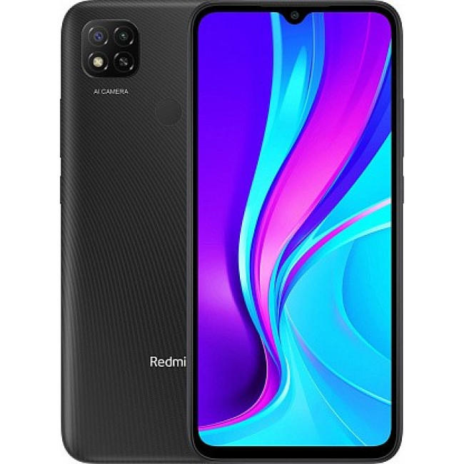 Смаpтфон Xiaomi Redmi 9C 3/64GB Midnight Gray