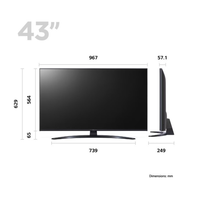 Телевизор LG 43UR8100