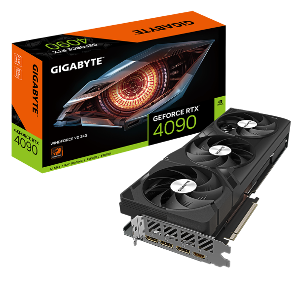 Gigabyte GeForce RTX4090 24GB WINDFORCE (GV-N4090WF3V2-24GD)