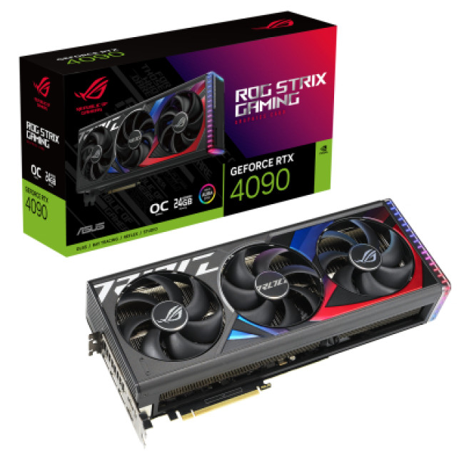 Asus GeForce RTX4090 24GB ROG STRIX OC GAMING (ROG-STRIX-RTX4090-O24G-GAMING)