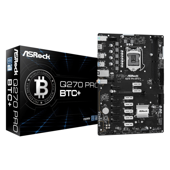 ASRock Q270 PRO BTC+ Socket 1151