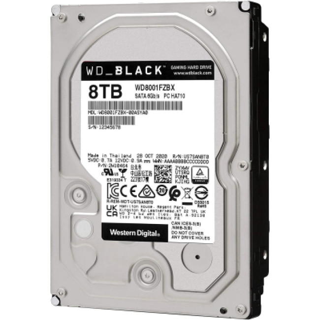 WD Black Performance 8 TB (WD8001FZBX)