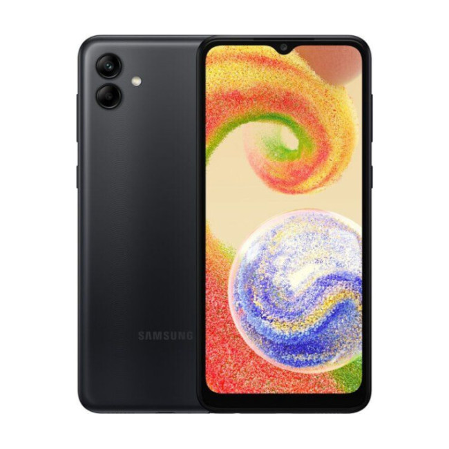 Смаpтфон Samsung Galaxy A04 4/64GB Black (SM-A045FZKG)