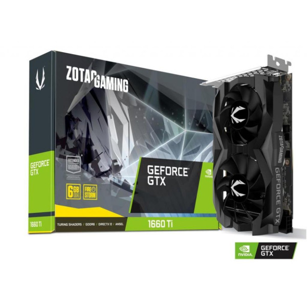 Видеокарта Zotac GeForce GTX 1660 Ti 6 GB Gaming (ZT-T16610F-10L)