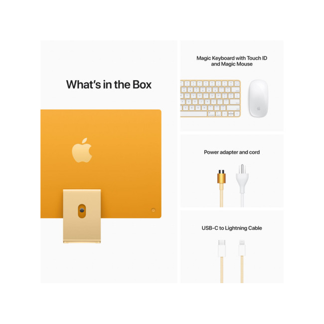 Apple iMac 24 M1 Yellow 2021 (Z12S000NV)