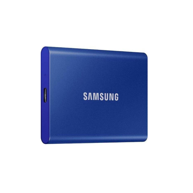 SSD накопитель Samsung T7 1 TB Indigo Blue (MU-PC1T0H/WW)