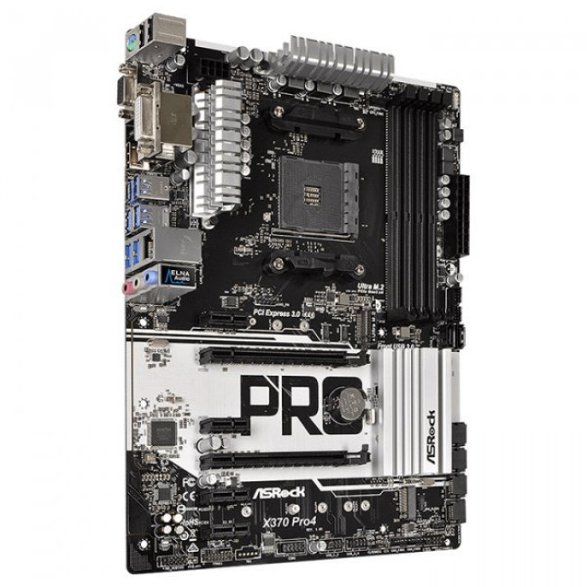 Материнська плата ASRock X370 PRO4 Socket AM4