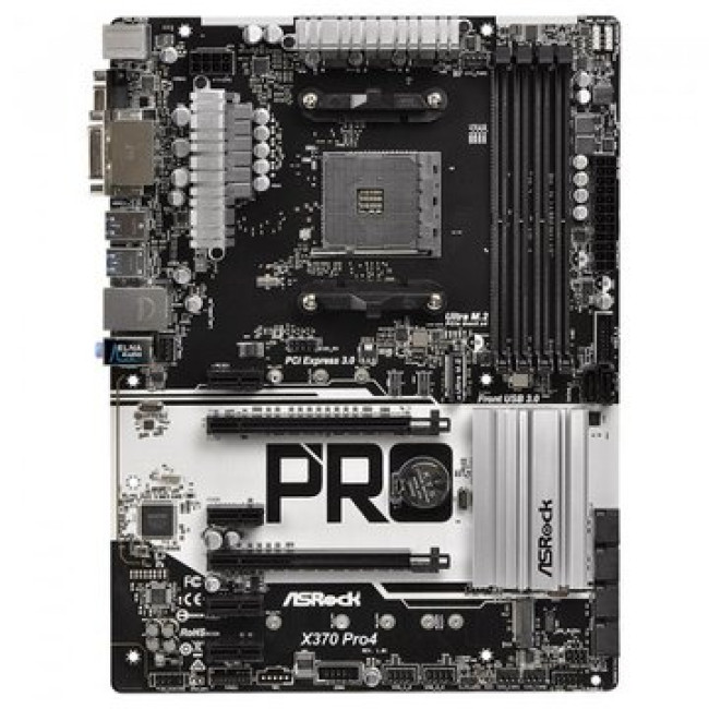 Материнська плата ASRock X370 PRO4 Socket AM4