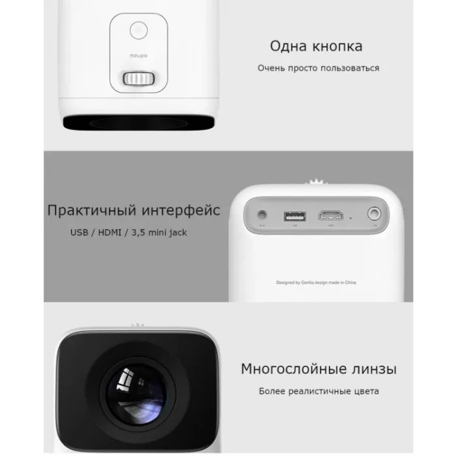 Проектор Xiaomi Wanbo T2 Free