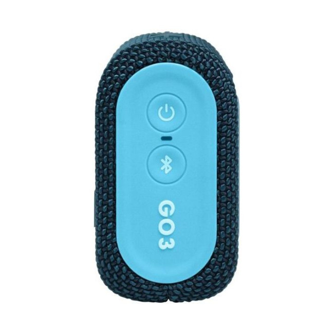 Портативная колонка JBL Go 3 Blue Coral (JBLGO3BLUP)