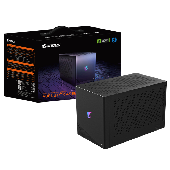 Видеокарта Gigabyte AORUS RTX 4090 GAMING BOX (GV-N4090IXEB-24GD)