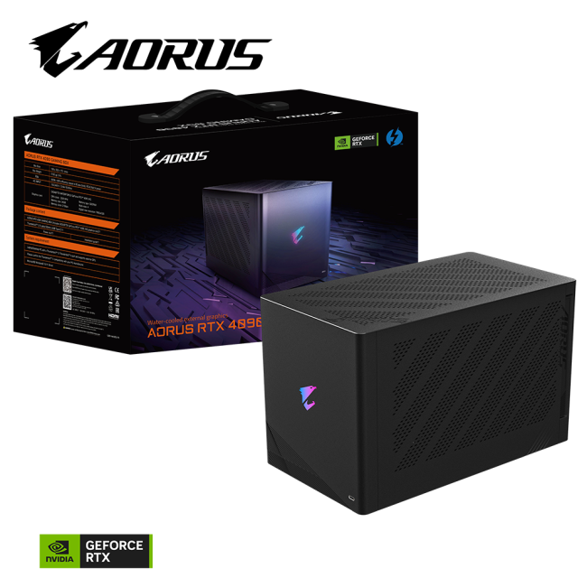 Видеокарта Gigabyte AORUS RTX 4090 GAMING BOX (GV-N4090IXEB-24GD)