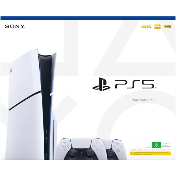 Sony PlayStation 5 Slim 1TB + DualSense Wireless Controller (1000042051)