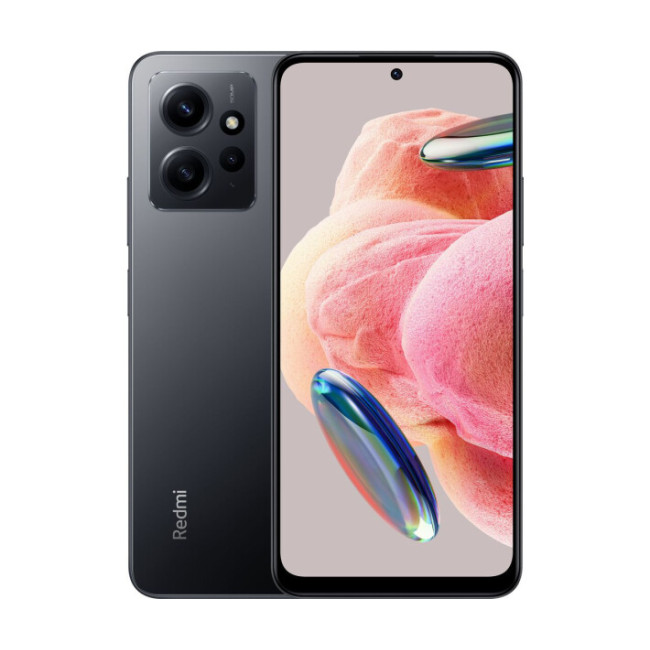 Смаpтфон Xiaomi Redmi Note 12 4/128GB Onyx Gray