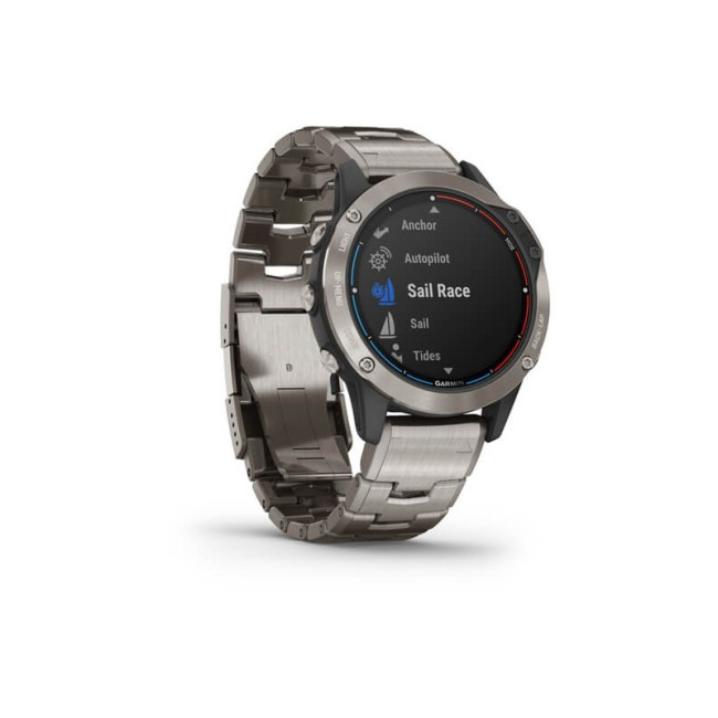 Garmin quatix 6 Titanium Grey with Titanium Band (010-02158-95/94)