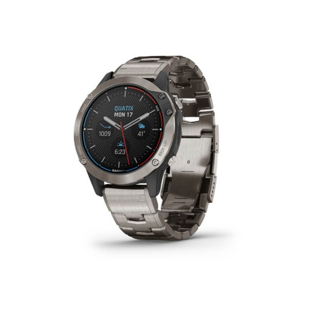 Garmin quatix 6 Titanium Grey with Titanium Band (010-02158-95/94)